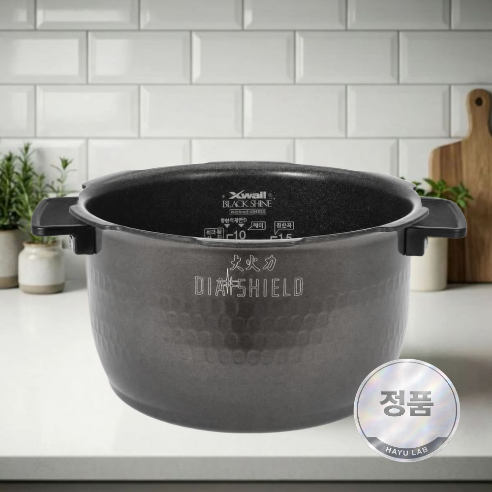 쿠쿠 CRP-HTXB1011FB 사용 10인용 내솥 다이아쉴드 블랙샤인 코팅