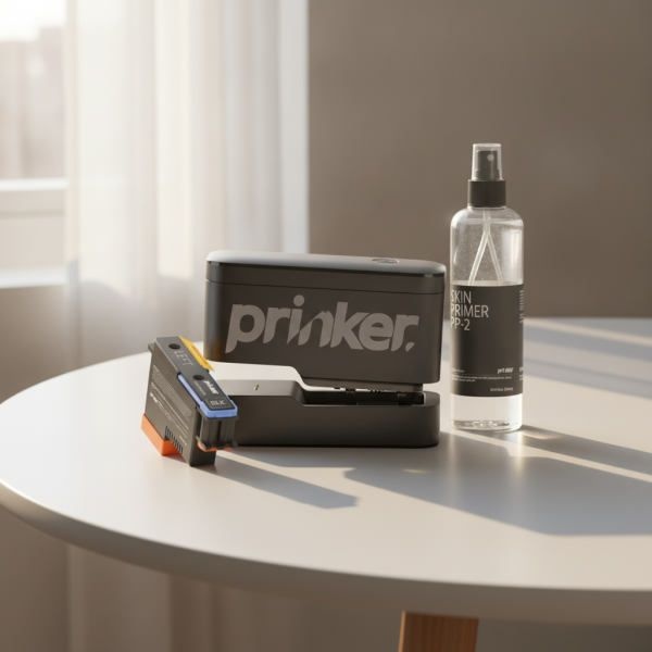 PRINKER PRINKER 디지털타투 퓨어블랙세트 디바이스+블랙카트리지+스킨프라이머 4117537