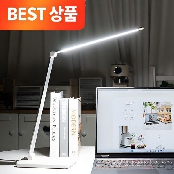 UnKnown 오르홈 led 스탠드 북라이트 책상 조명 공부 시력보호 독서 공시생 밝은 스텐드 유선 2주간 봄맞이 특별할인