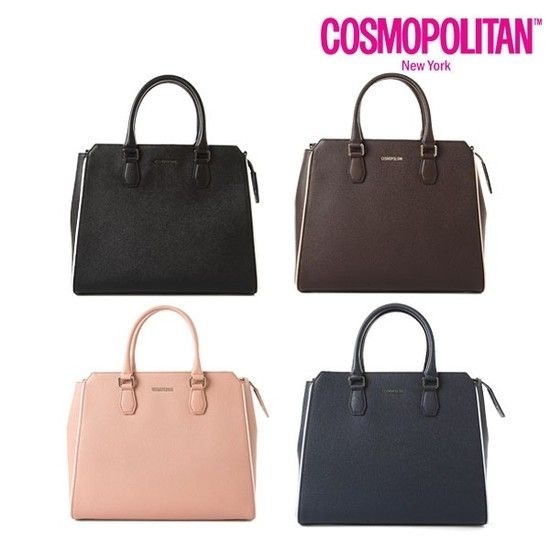 [cosmopolitan]투톤엣지토트백 CPB16T-L1120