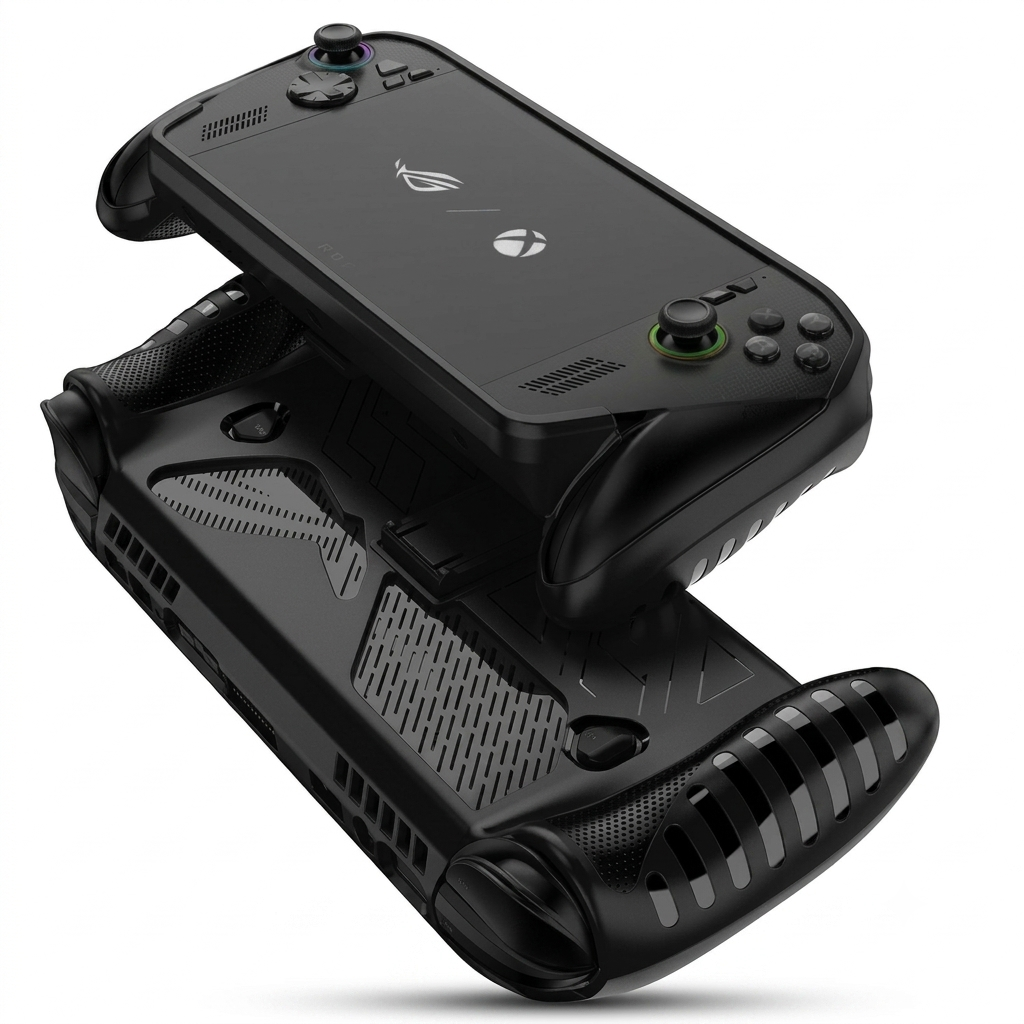 [해외] ROG Xbox Ally X 로갈리 일체형 TPU 케이스 스탠드 커버