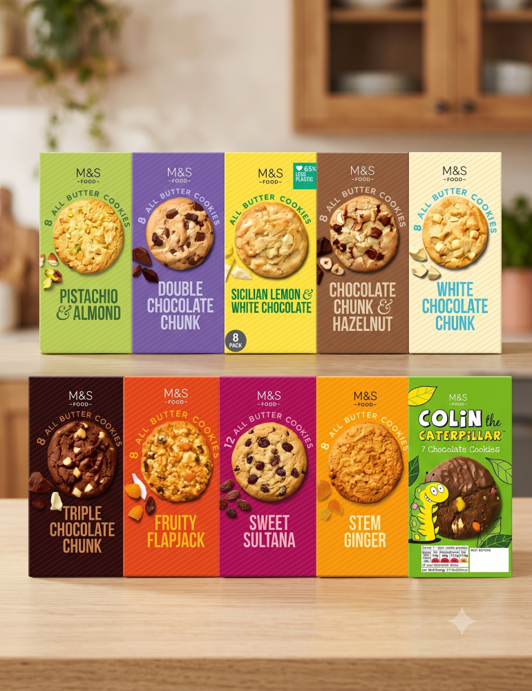 옵션선택 가능 막스앤스펜서 올버터 쿠키 10종 피스타치오 아몬드 쿠키 M&S All Butter Cookies