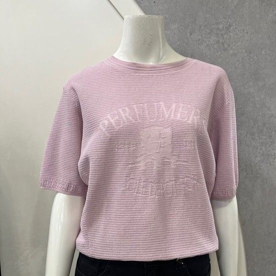 안지크 라운드넥 로고 니트티 AI2KP1100