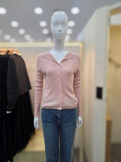오픈카라 골지 티셔츠 PS7XA3T2_DJ
