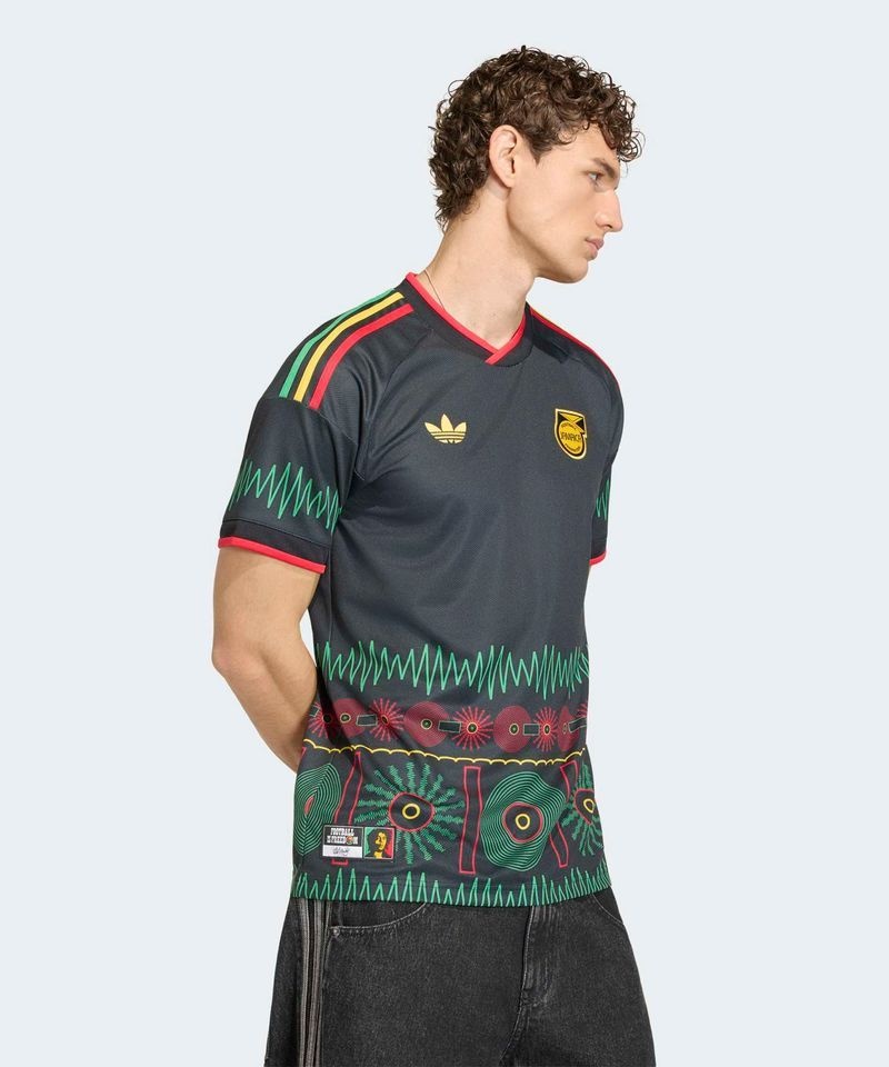 아디다스 ADIDAS 자메이카 26 x 밥 말리 어웨이 저지 - 블랙 KD0957 LAP662