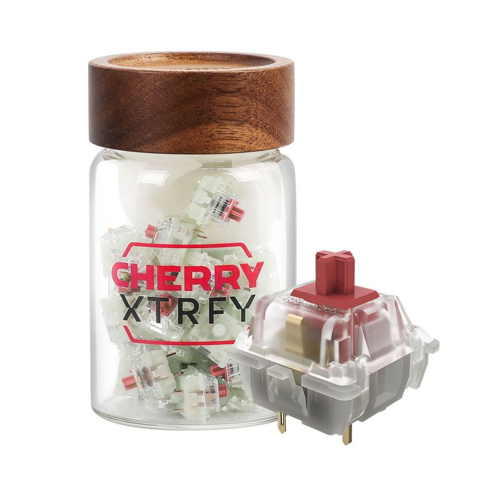 체리 MX2A RGB 기계식 윤활 스위치 MX2 CHERRY 35pcs, 저소음적축