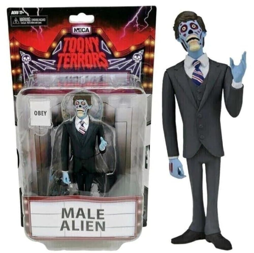 NECA [해외] 미국출고 평점4.5+ 234425 네카 NECA 화성인지구정복 에일리언 툰테러 시리즈 7 6인치 액션 피규어