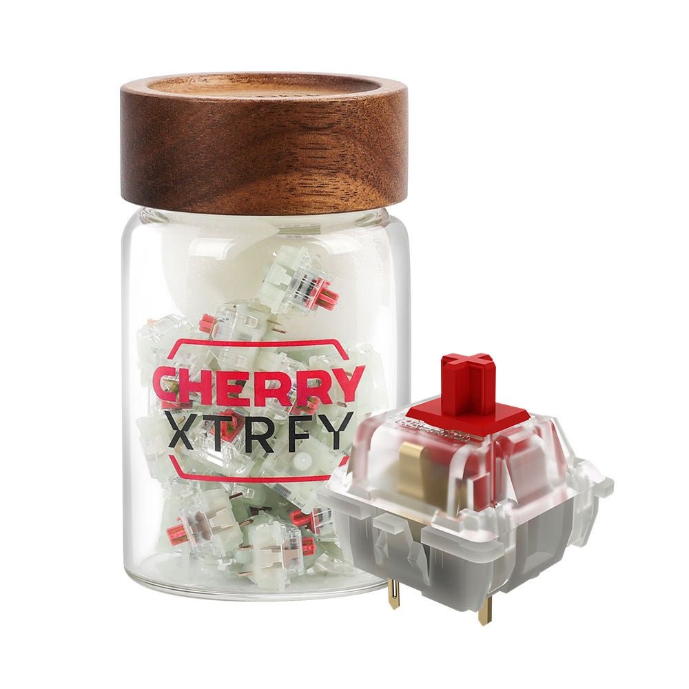 체리 MX2A RGB 기계식 윤활 스위치 MX2 CHERRY 35pcs, 적축