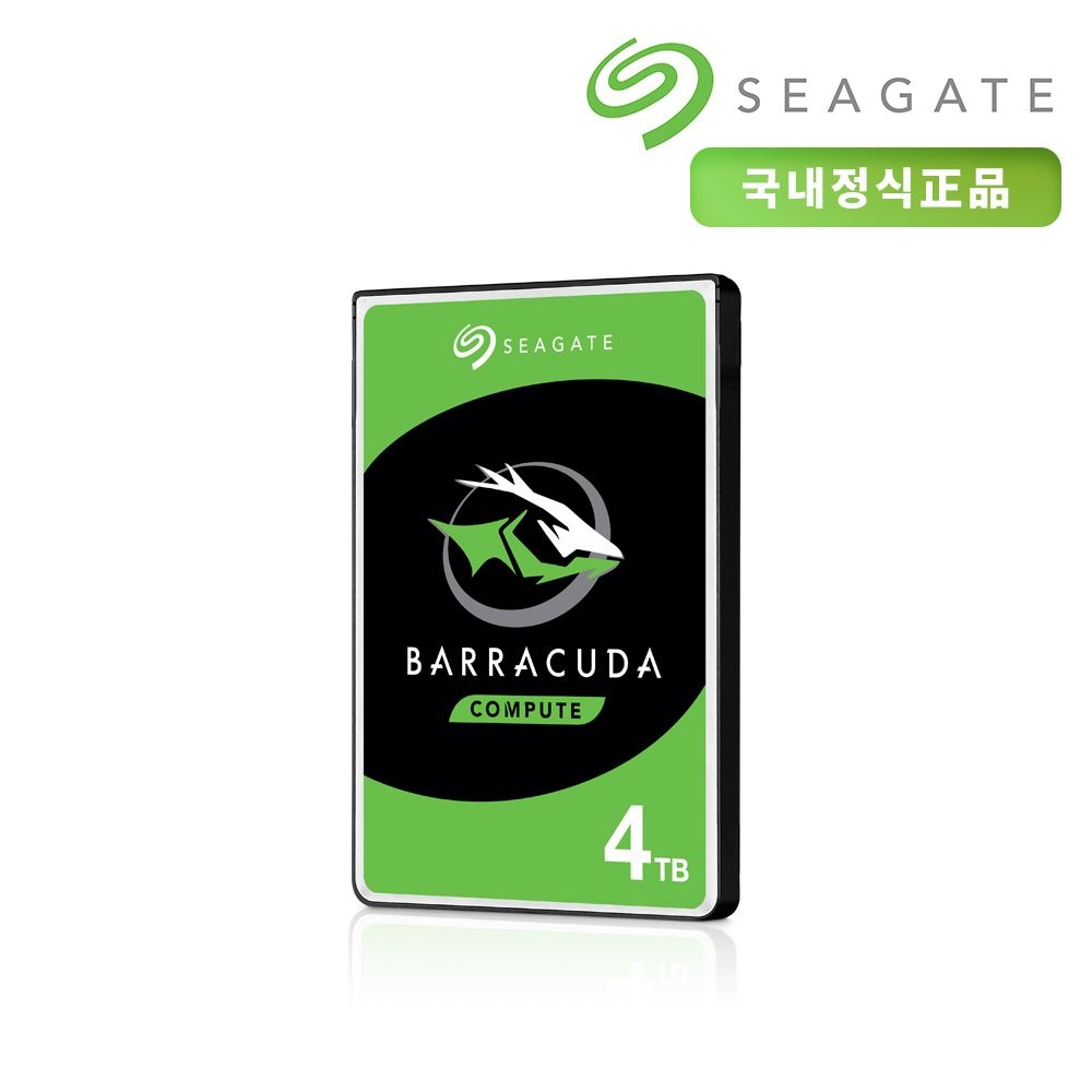 씨게이트 바라쿠다 HDD 하드디스크 4TB ST4000DM004