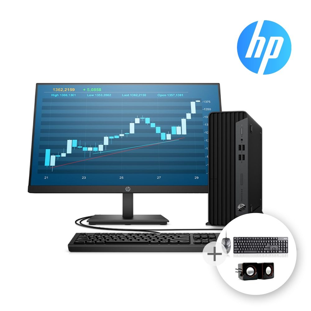 [중고] HP 400 G7 SF 10세대 i5 16GB SSD240GB 500GB HDD Win10 고급사무용 슬림형 중고 PC 랜덤 모니터 세트