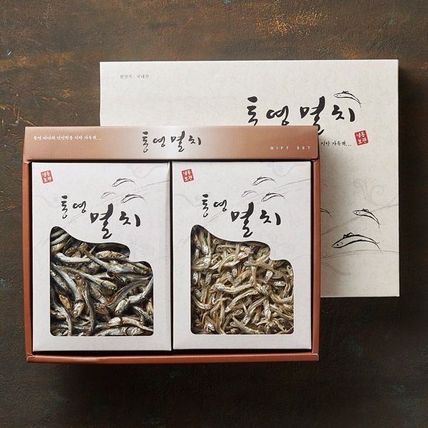 작심밀도 [작심밀도]산지직송 통영 멸치선물세트 2종 1호 (대멸,소멸)
