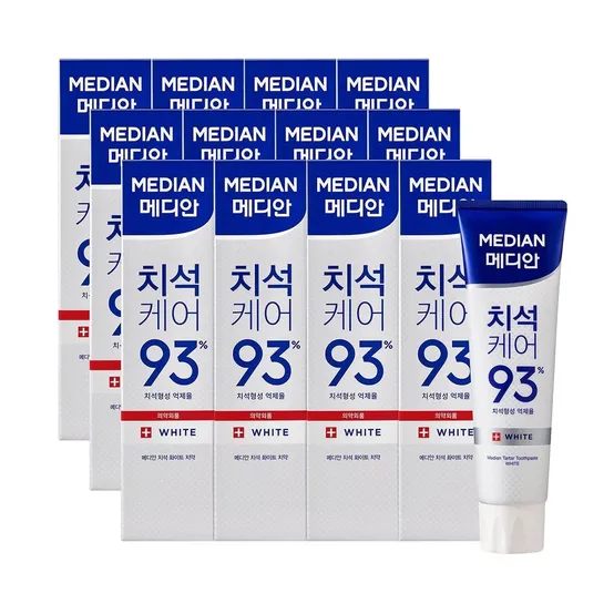 온누리 메디안 치석케어 화이트 치약 150g x 12개입 코스트코