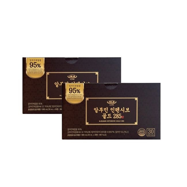 HLB제약 알부민 인텐시브 골드 285 30ml x 30병 2개