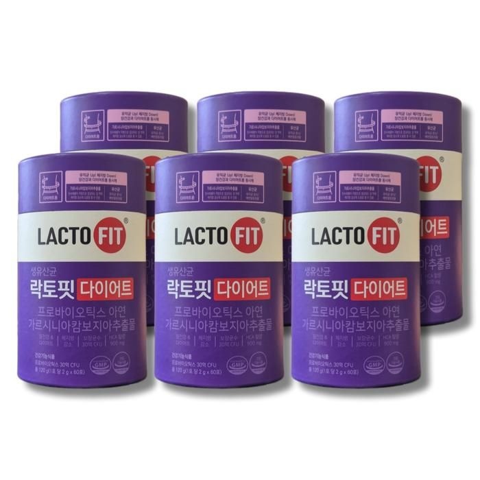 종근당건강 락토핏 다이어트 2g 60포 6통 /wb