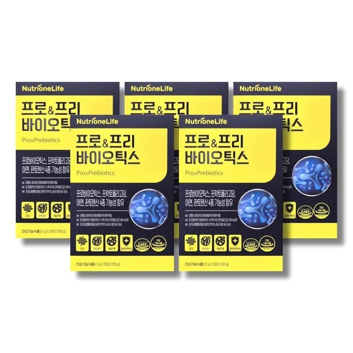 뉴트리원 프로 프리 바이오틱스 5g 30포 5박스 /wb