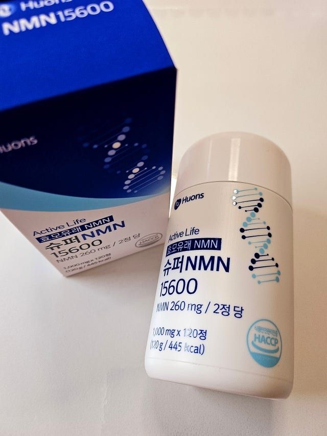 [휴온스N] 슈퍼 NMN 15600 120g, 6개