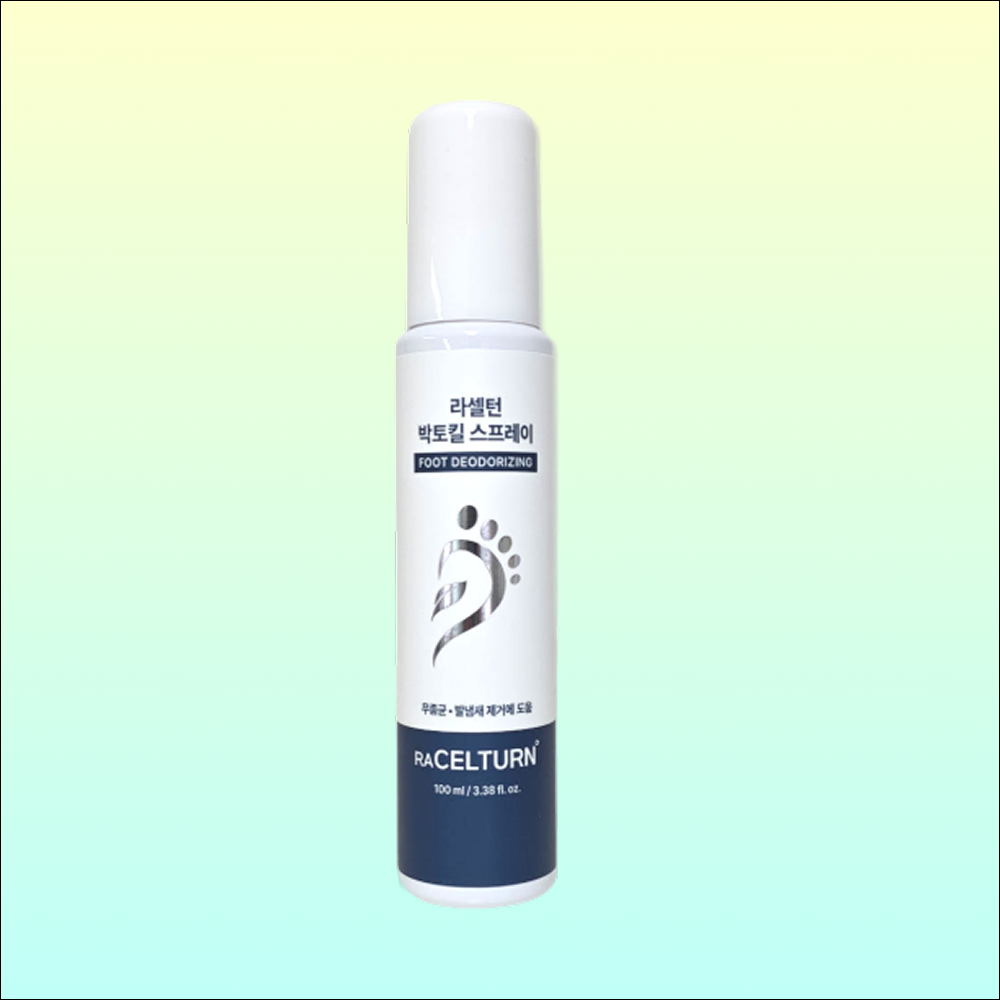 라셀턴 박토킬 스프레이 100ml 1박스 발냄새 악취 차단 케어 풋케어 탈취스프레이 신발탈취 위생관리