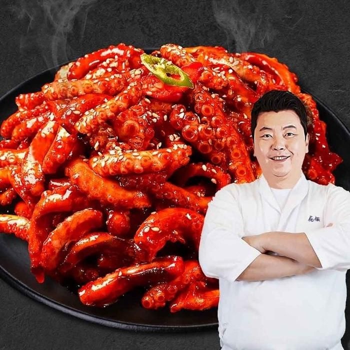 정호영셰프의 신선담은 손질왕낙지 170g x 9팩 + 비법담은 볶음소스 50g x 9팩