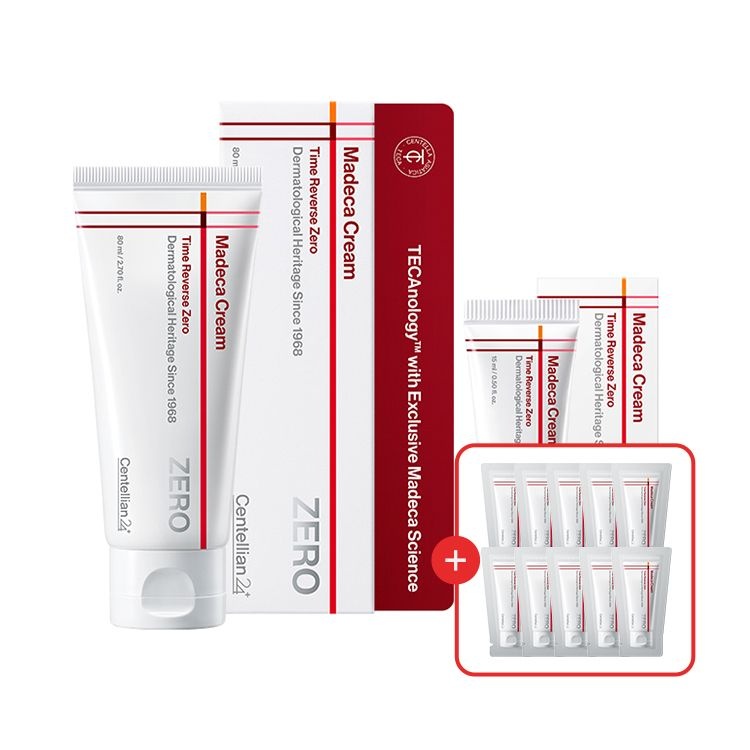 센텔리안24 [리뷰 1,000P] NEW 마데카크림 타임리버스 제로 80ml+15ml+1ml *10개