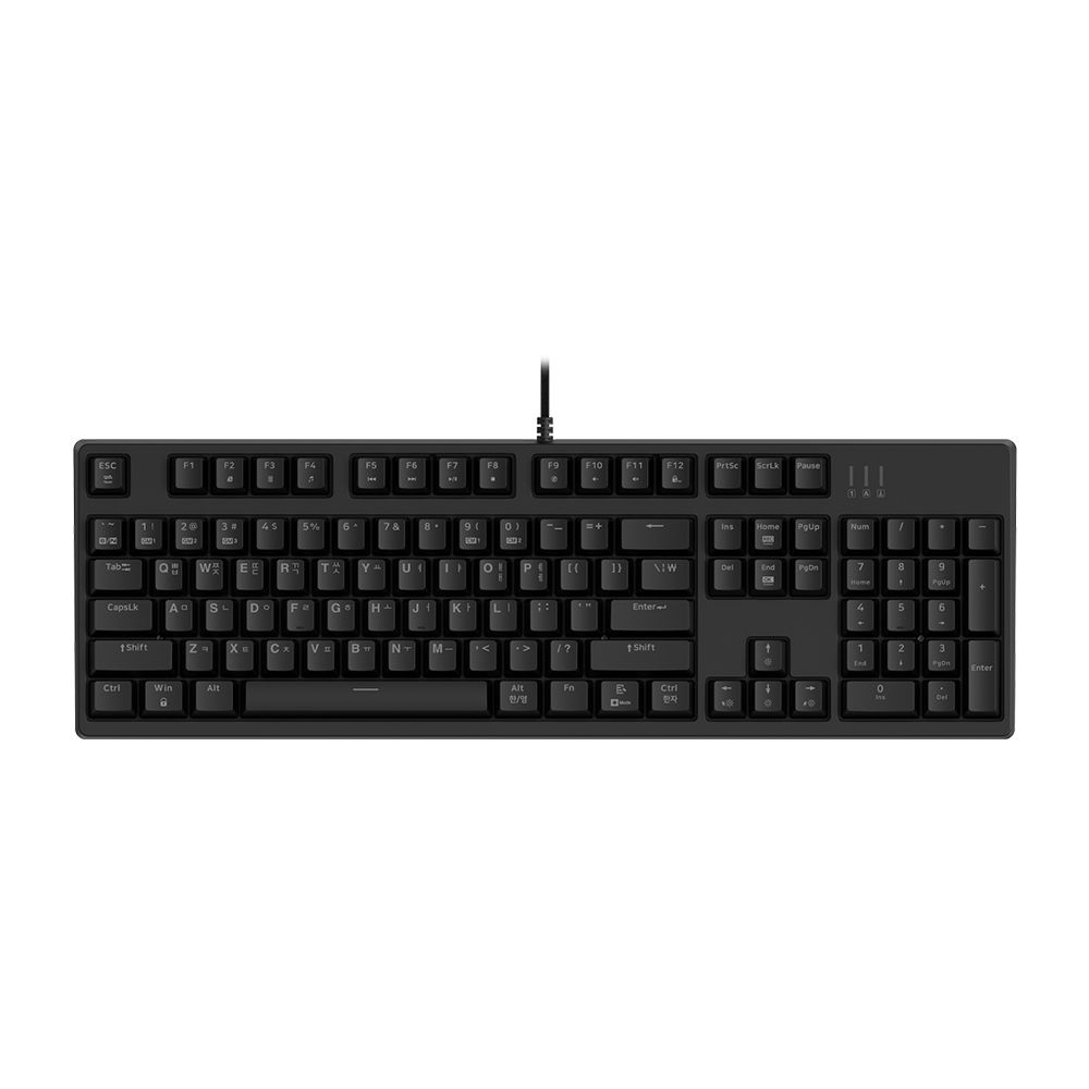 앱코 K660S V2 카일 광축 게이밍 기계식 키보드 블랙 청축