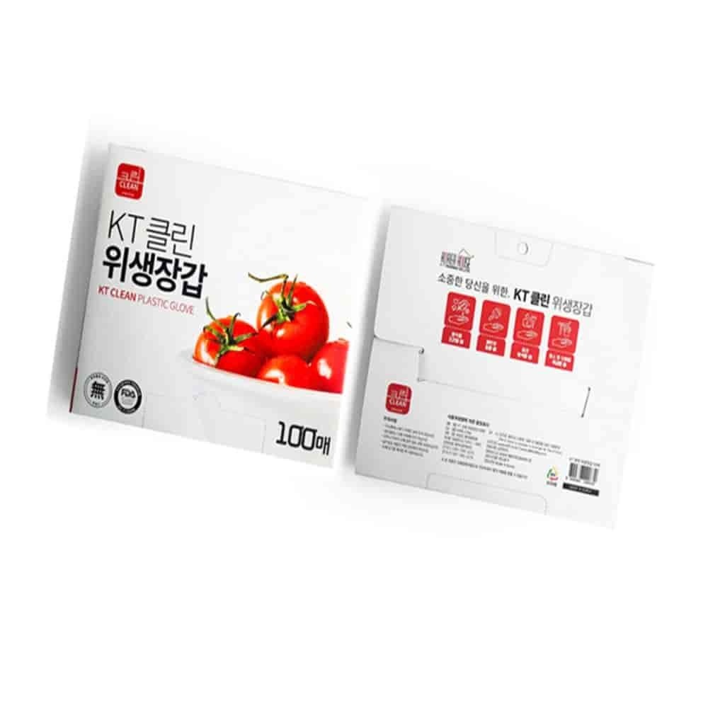 완스토어 위생장갑 100매 일회용위생장갑 주방용장갑 비닐위생장갑