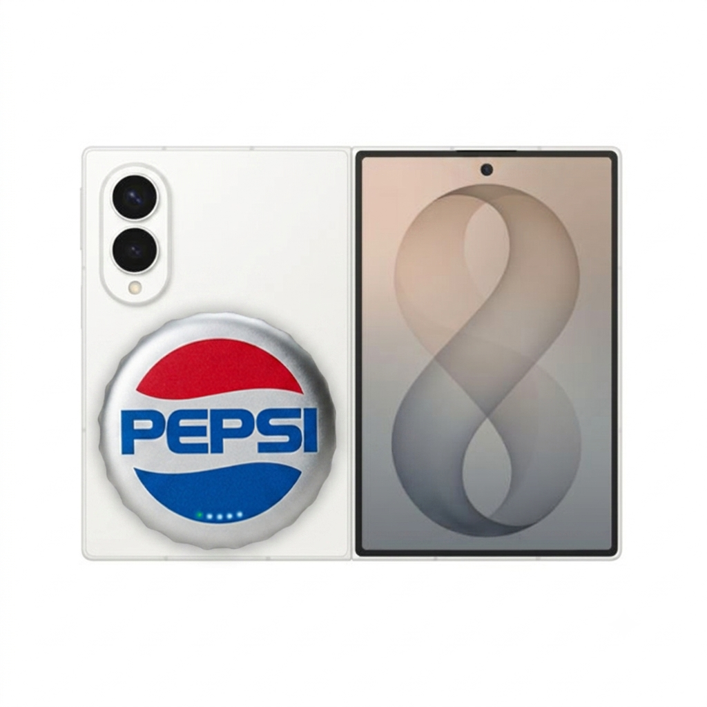 [PEPSI]펩시 병뚜껑 맥세이프 보조배터리 PEP-MSCC01 (갤럭시 폴드8 / 아이폰 호환)