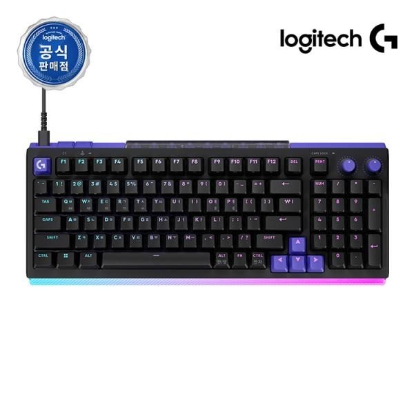 로지텍 자석축 기계식 키보드 G512 X 98 핫스왑 로지텍코리아 블랙 Linear 4050549