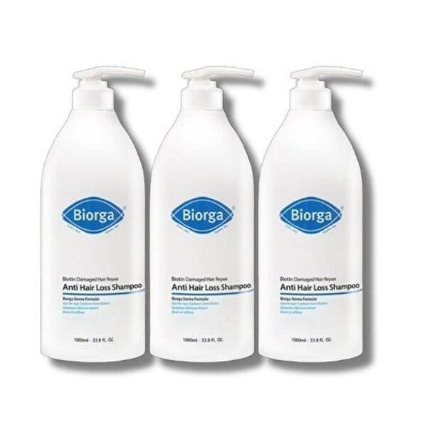 [셀러허브 생활리빙]바이오가 바이오틴 손상모발 머리수북 샴푸 1000ml 3개 (38023689)