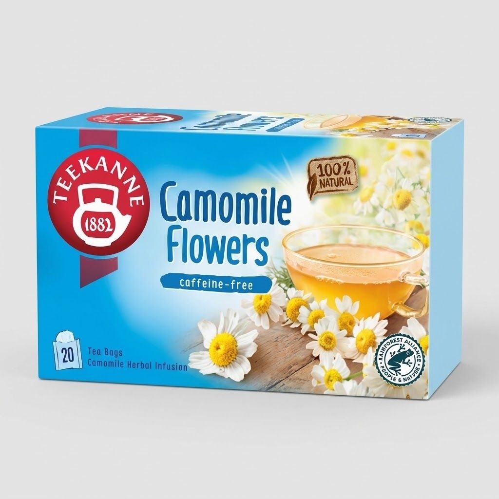 티칸네 숙면 독일 20티백 카모마일 허브차 1.5g