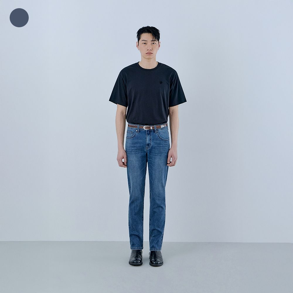 남성 D톤 슬림 스트레이트 청바지 MQ1D9070