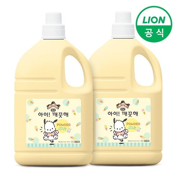 [아이깨끗해] LOI  포차코 에디션 순 4.5L 2개 대용량 리필 핸드워시 손세정제
