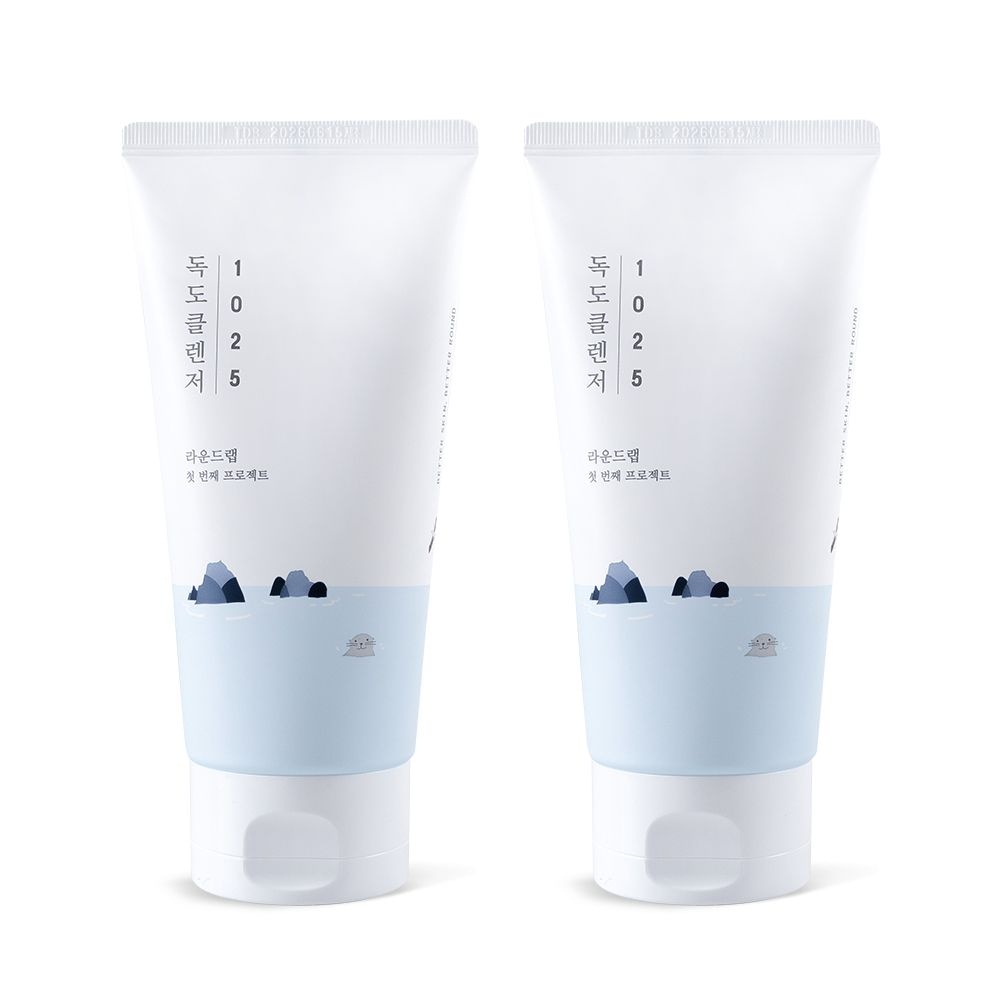[롯데백화점]  라운드랩 1025 독도 클렌저 150ml x 2개