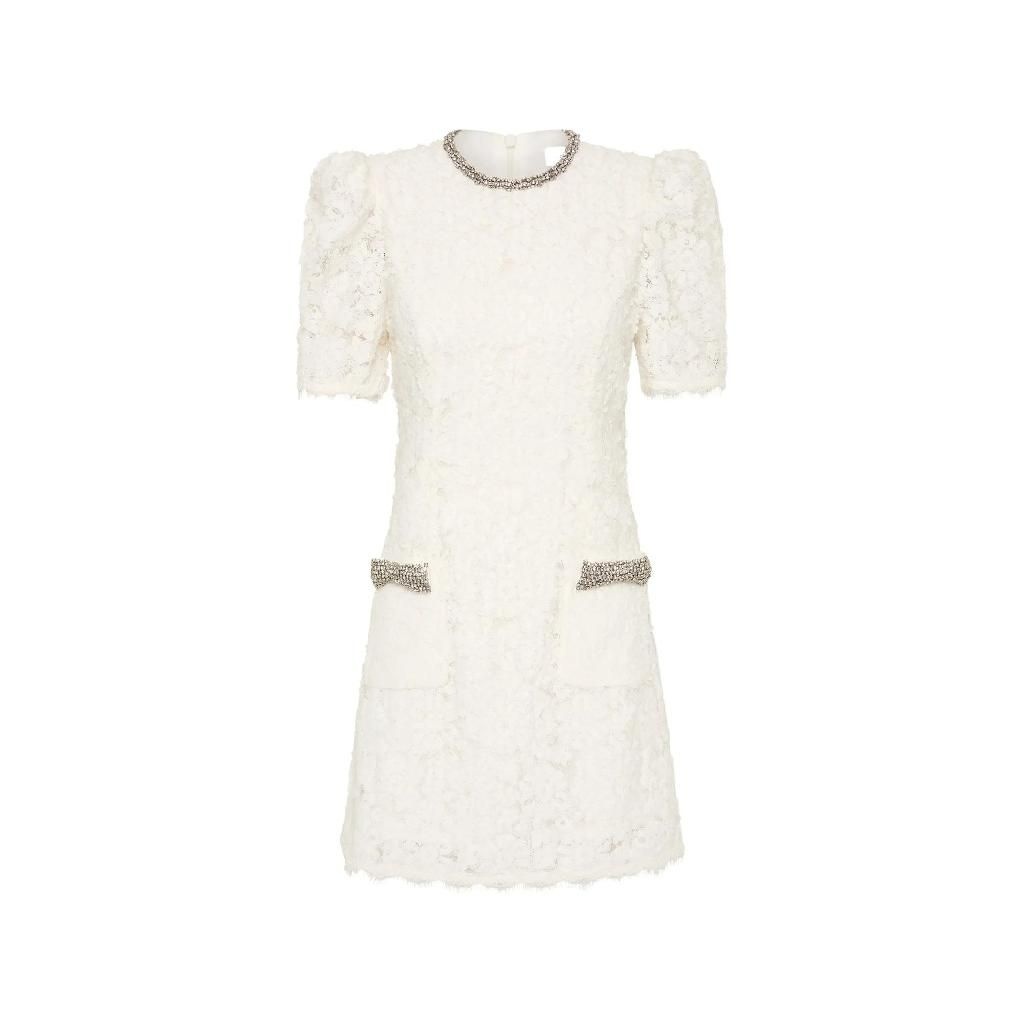 레베카 발란스 Dillon laced mini dress 11933016588552 TP723680254