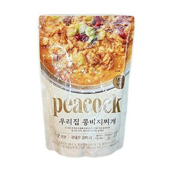 [셀러허브 식품]피코크 우리집 콩비지찌개 500g x 1개 아이스박스포장 po404501 (51054905)