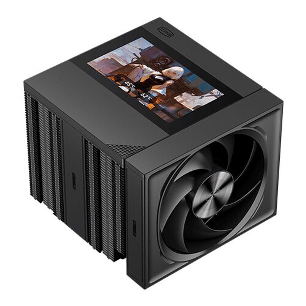 PCCOOLER CPS RZ820 DISPLAY 블랙 인텔 AMD 겸용 공랭 CPU 쿨러