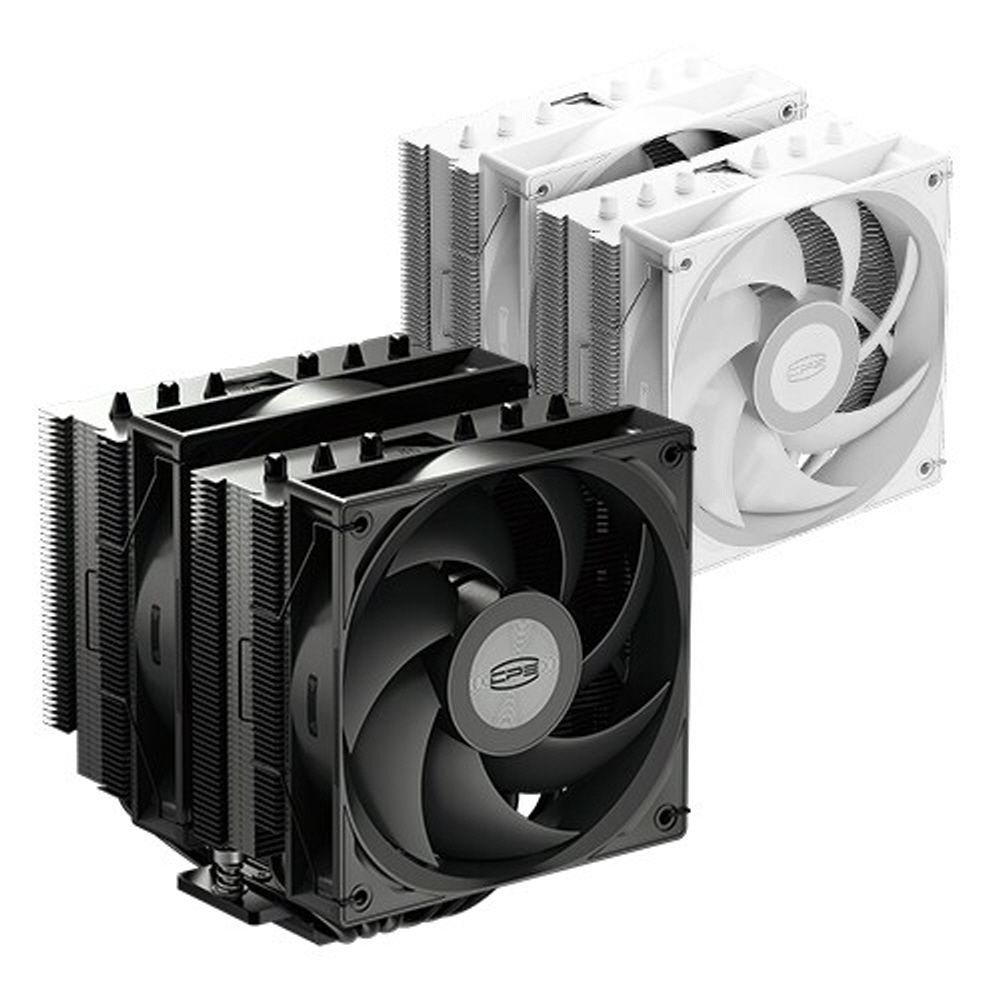 PCCOOLER CPS RT620 PRO 카본스틸 블랙 인텔 AMD 겸용 공랭 CPU 쿨러