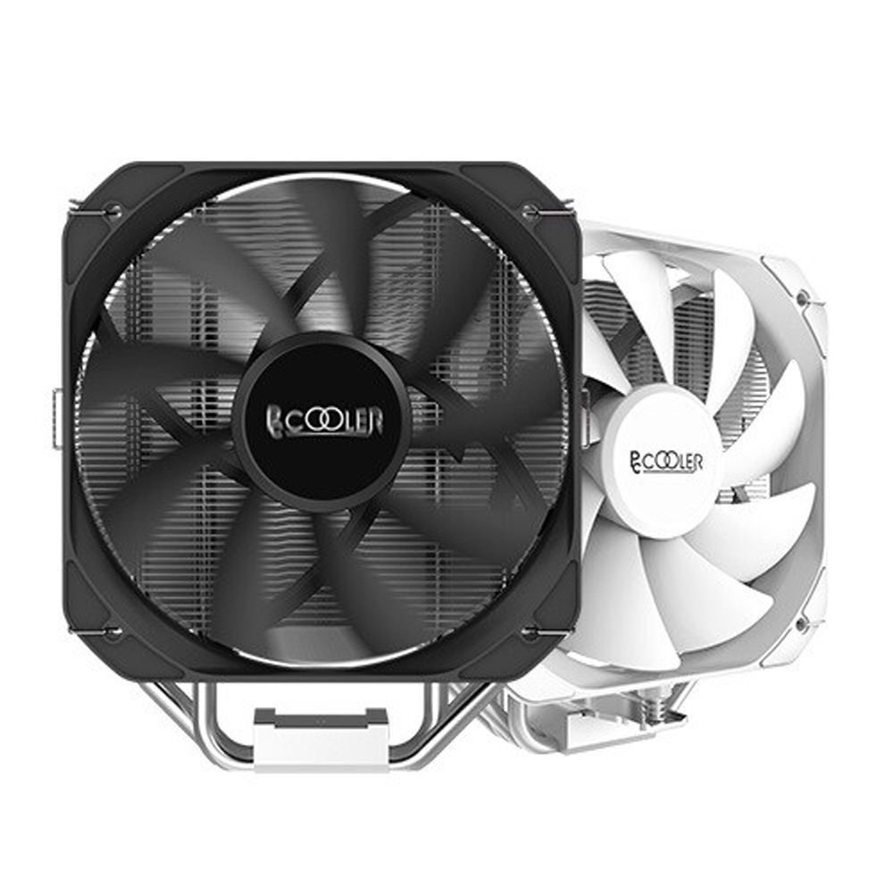 PCCOOLER PALADIN 400 블랙 130mm 팬 장착 인텔 AMD 겸용 공랭 CPU 쿨러