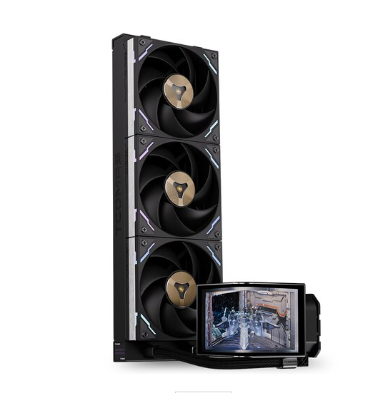 [온누리상품] 싸이번 TCOMAS NEOX PRO 360 AMOLED ARGB 블랙