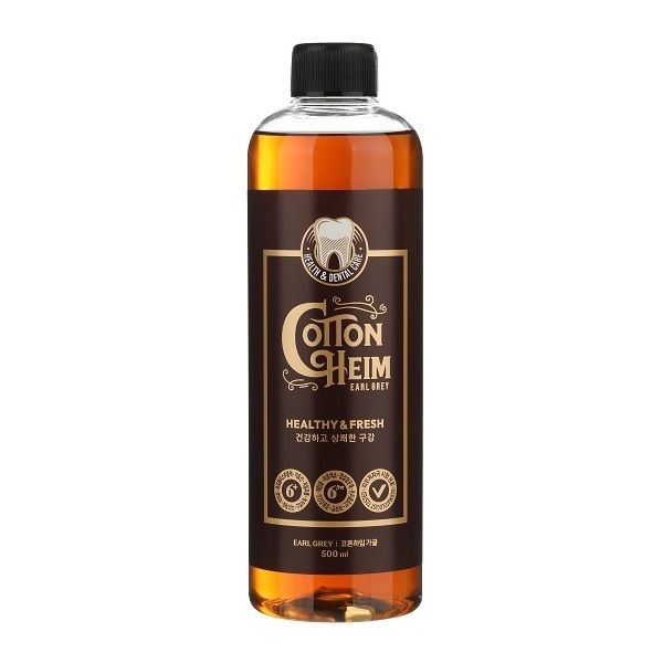 코튼하임 가글액 얼그레이민트향 500ml 1개
