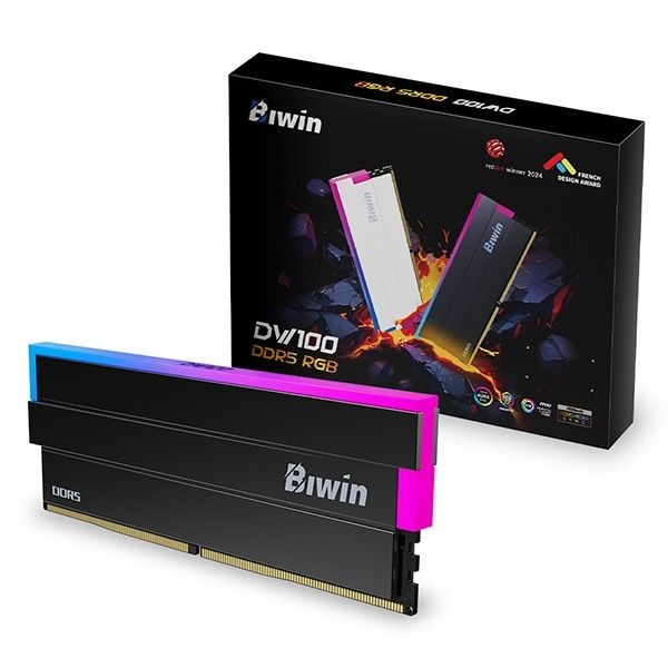 Biwin DDR5 PC5-48000 CL28 DW100 RGB 블랙 코잇 48GB 24GB2 6000 4169043
