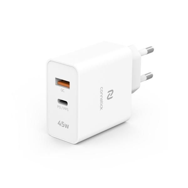 주 씨앤에스파워 커네틱 45W PPS 초고속 멀티 충전기 XY45W-A+C C타입:1포트A타입:1포트 4171640