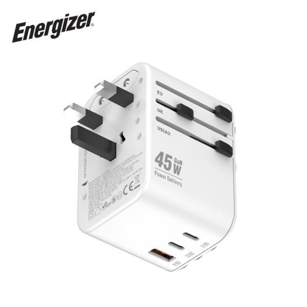 씨앤에스파워 에너자이저 여행용 멀티 어댑터 PD 45W ETC450 4171619