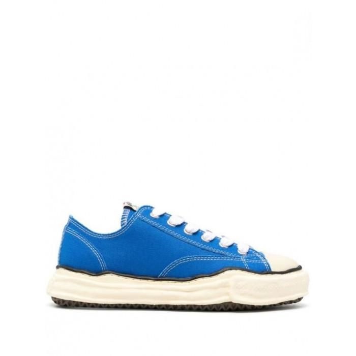 [하라]하라 메종 미하라 야스히로 피터슨 OG솔 캔버스 로우탑 스 A09FW733 CL BLUE