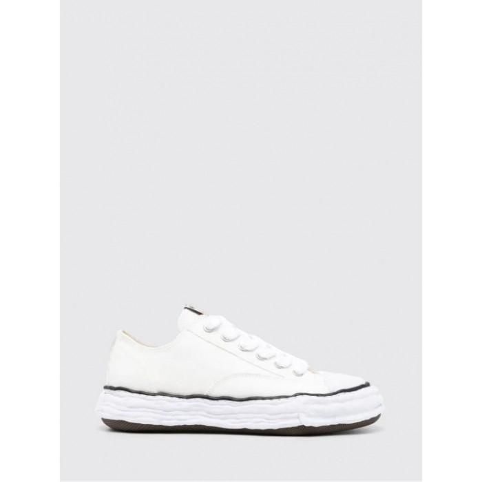 [하라]하라 메종 미하라 야스히로 피터슨 23 OG솔 캔버스 로우탑 스 A11FW702 WHITE