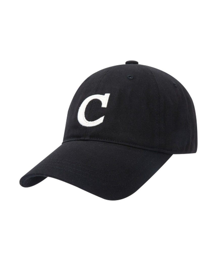 칠사 Initial Ball Cap_Black CSUC0421BLK
