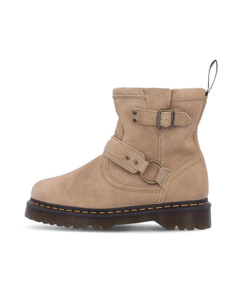 DR.MARTENS 애니스톤 하네스 앵클 부츠 - 탄 42062200 3983257