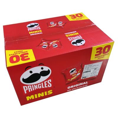 프링글스 미니스 오리지날 19g X30봉 570g 과자 소포장