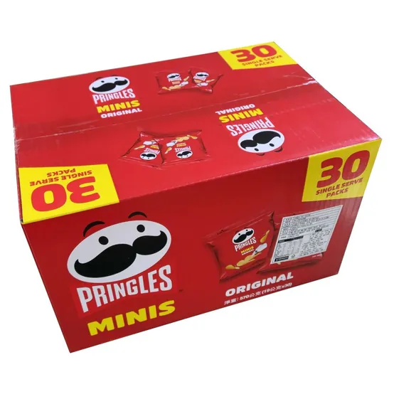 프링글스 미니스 오리지날  19g X30봉 570g 과자 소포장
