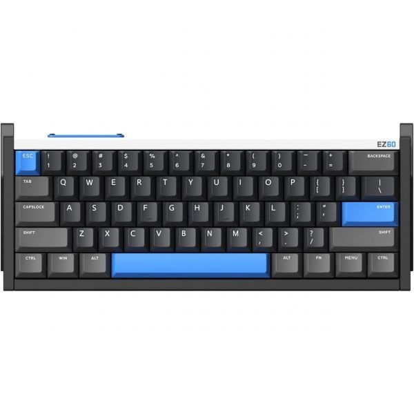 [해외] IQUNIX 아이큐닉스 EZ60 게이밍 키보드 60% RGB 기계식 61키 스타 트레일 마그네틱 스위치 빠른 트리거 작동 속도 조절