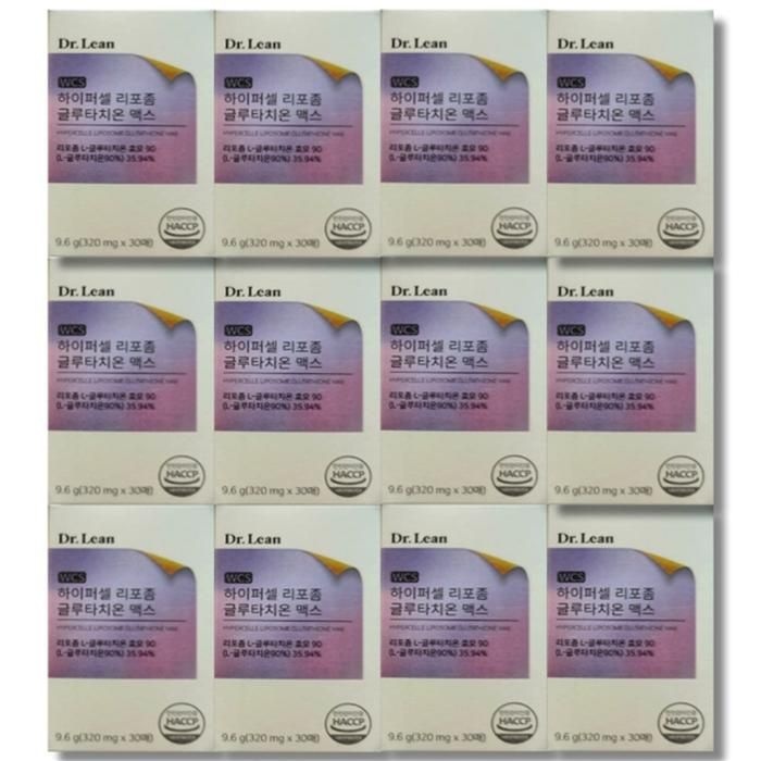 [보리담다] 닥터린 하이퍼셀 리포좀 글루타치온 맥스 필름 30매 12박스